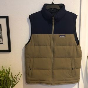 Patagonia Reversible Canvas/Puffy Vest